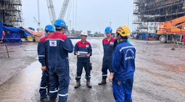 Vệ sinh ống (Cleaning and Pigging Work) cho Dự án ZOCV EAFD Recycling Plant (2019)