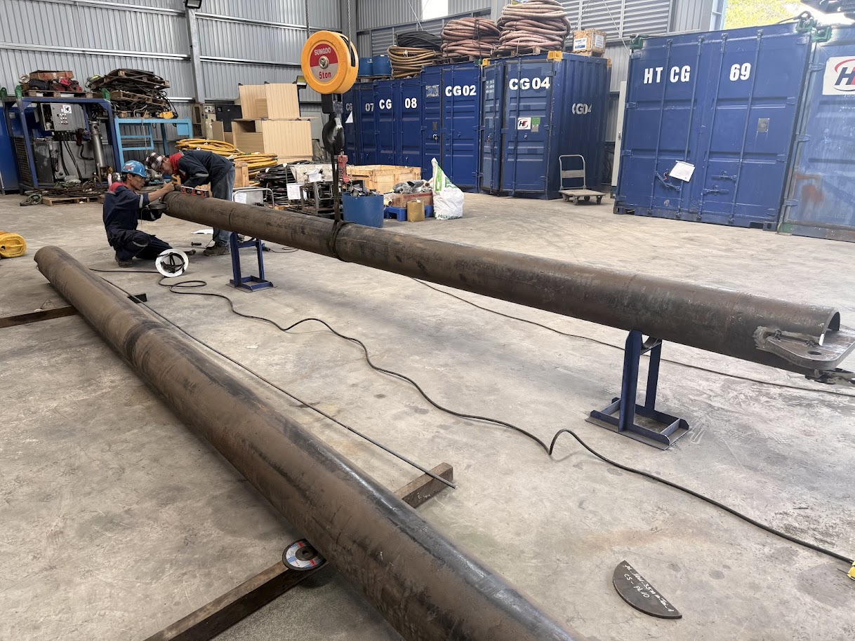Fabrication of Spreader Bar at the New Workshop - HT ENERGY JOINT STOCK ...